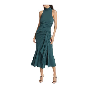 Cinq a Sept Green Rori Midi Dress Size 14